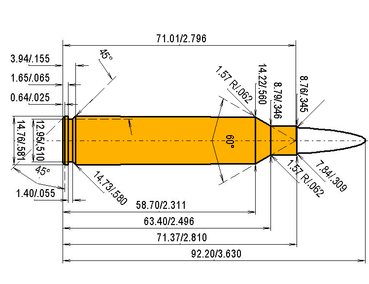 7.82 Warbird (Lazzeroni) Calibres Dimensiones y especificaciones técnicas