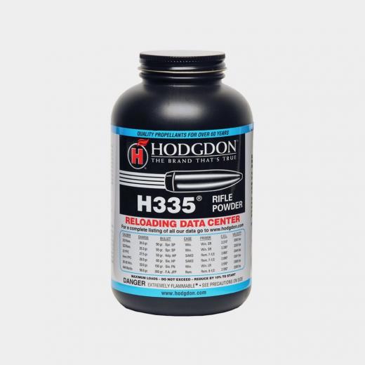 Hodgdon H335 Pólvora Datos de Cargas