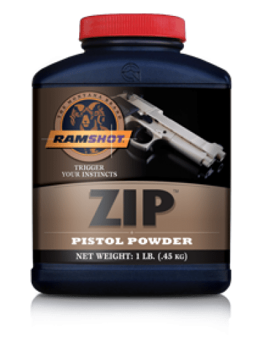 Ramshot Zip Pólvora Datos de Cargas
