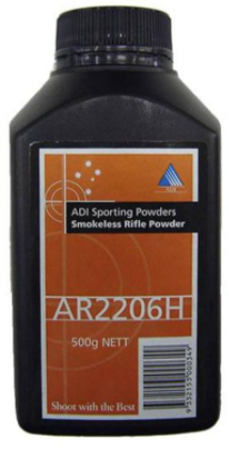 ADI AR 2206H Pólvora Datos de Cargas