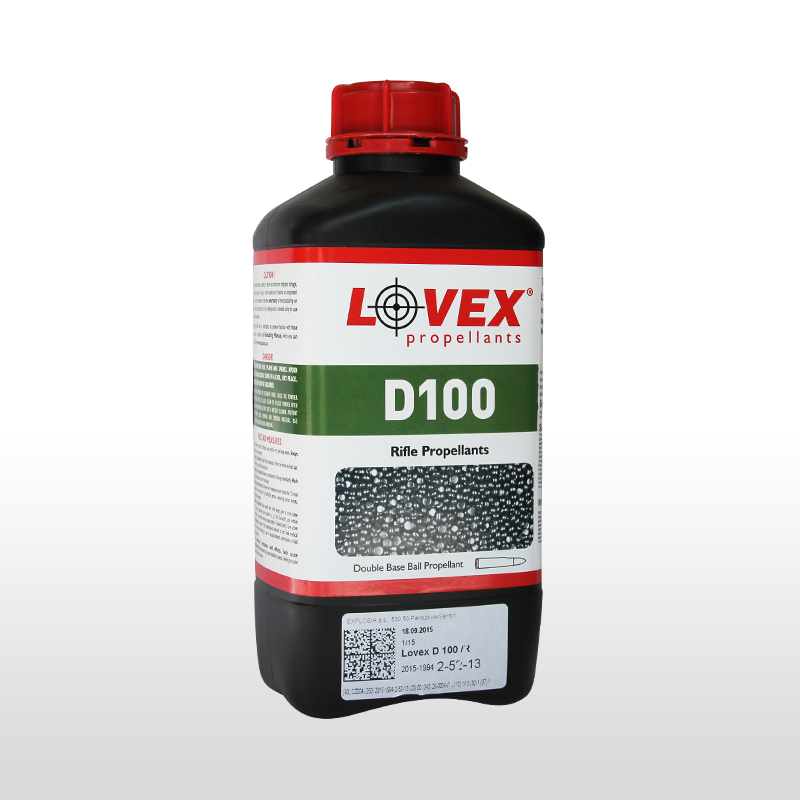 Lovex D100 Pólvora Datos de Cargas