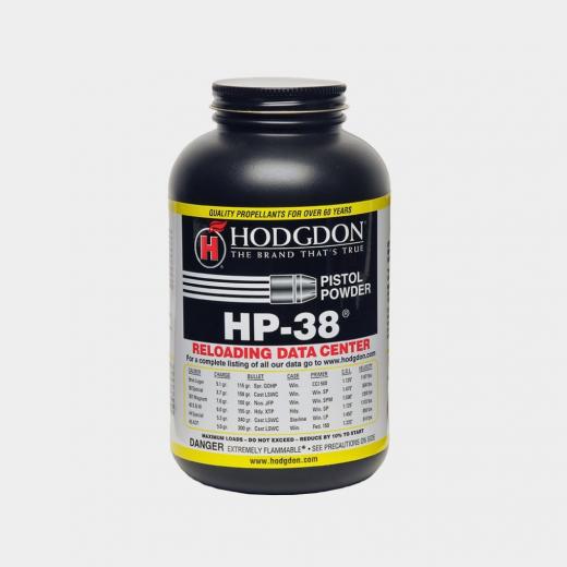 Hodgdon HP38 Pólvora Datos de Cargas