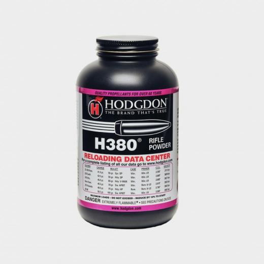 Hodgdon H380 Pólvora Datos de Cargas